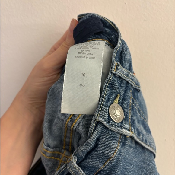 LEVIS Slim Straight Jeans, Size 10 Kids, Regular length. Medium Blue. 2 Pairs! - Picture 7 of 8